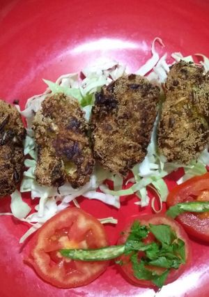 A picture of Semolina cutlet.