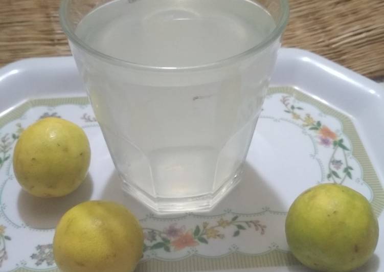 Easiest Way to Prepare Perfect Lemon juice