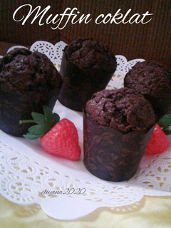Foto resep Muffin coklat simple (no mixer)