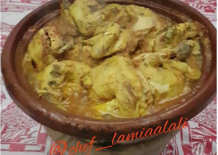 طاجين دجاج 😍