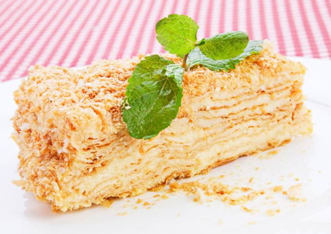 Классический рецепт торта Наполеон