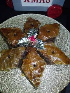 A picture of Baklava!!🌟🌲.
