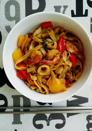 Foto resep Kwetiau Goreng Seafood