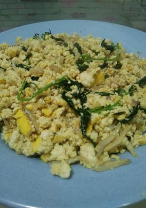 Foto resep Tahu siksa plus teri medan
