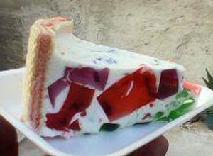 Una foto de Gelatina de yogurt
