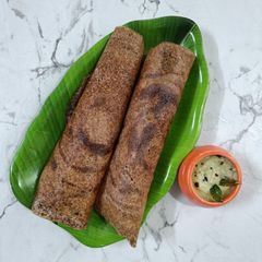 A picture of Super Healthy Sprouted Ragi Dosa.