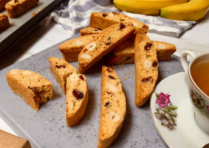 Resep Cranberry Biscotti, Sempurna