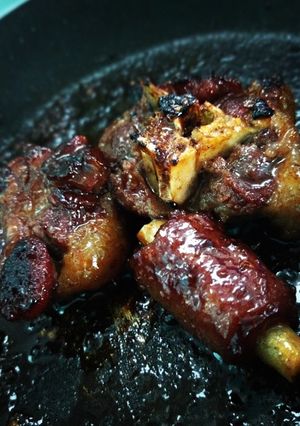 Foto resep Buntut bakar madu simple