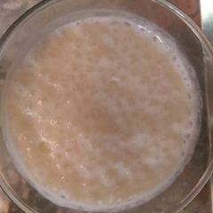 A picture of Sapota shake.