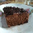 Brownis kukus chocolatos 1 telur