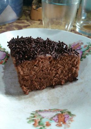 Foto resep Brownis kukus chocolatos 1 telur