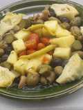 Ensalada de piña con guindillas
