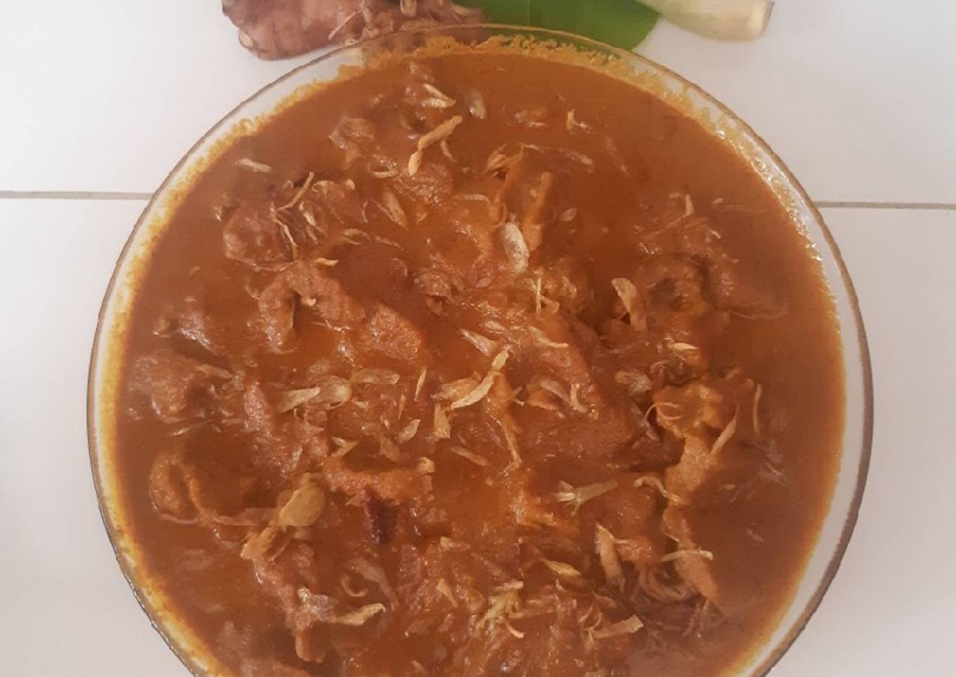 Rendang Semarang ala si Mbo