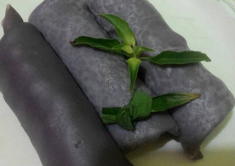 Cara Gampang Menyiapkan Lumpia basah purple Anti Gagal