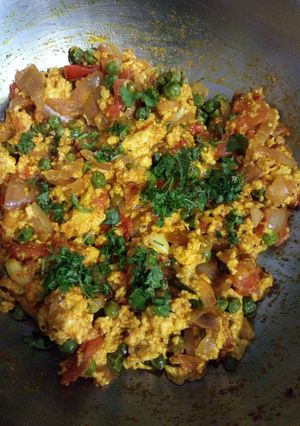 A picture of Paneer bhujia.