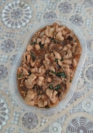 Foto resep Slice ayam lada hitam