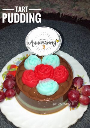 Foto resep Tart Pudding 3 Layer
