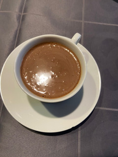 Una foto de Chocolate a la taza con Thermomix
