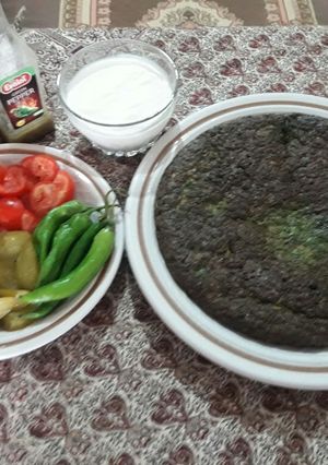 عکسی از دستور کوکو سبزی