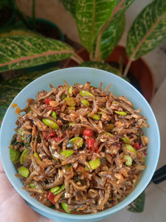 Foto resep Oseng Teri pete