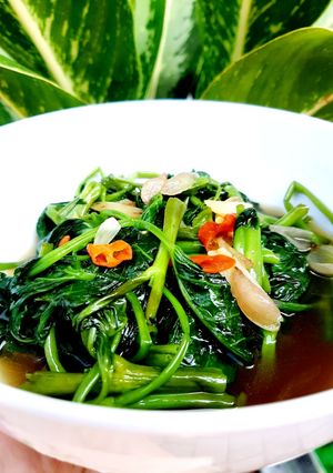 Foto resep Tumis Kangkung Pedas