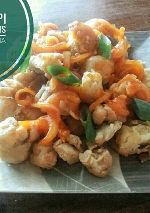 Foto resep Tahu Krispi Saos Asam Manis