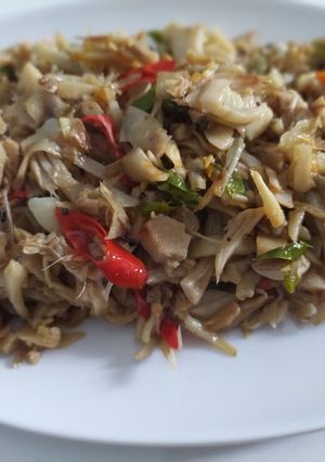 Foto resep Nangka cacak teri