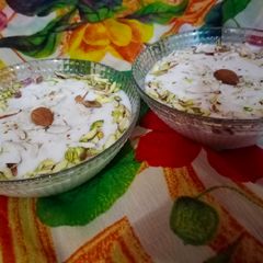 A picture of Kheer (rice pudding).