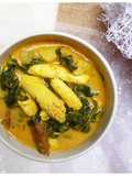 Gulai Daun Ubi Bunga Tebu Vegan