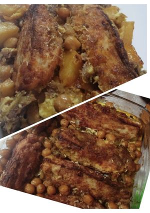 صورة لوصفة غراتان البسباس بالبطاطا ❤️