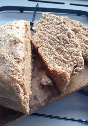 Una foto de Pan con harina integral