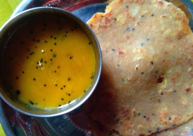 Easiest Way to Prepare Super Quick Homemade Dal Paratha