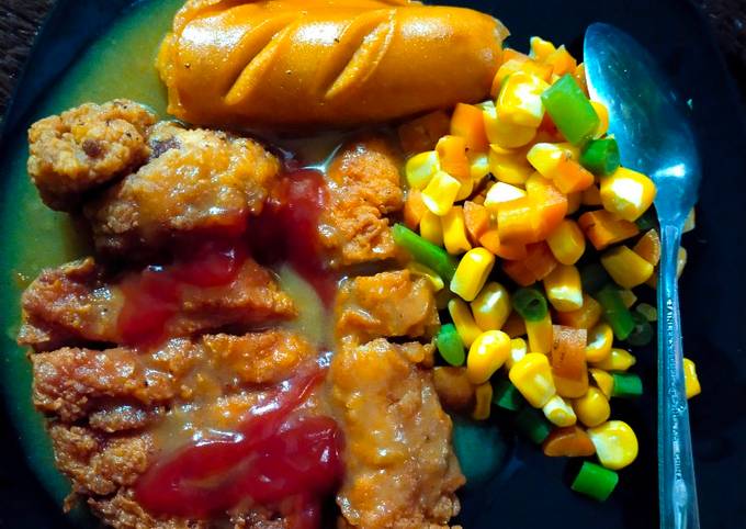 Resep Steak ayam ala mama kaka oleh Mamah kaka - Cookpad