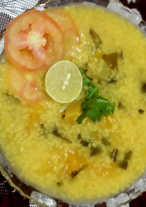 A picture of Daliya khichdi.