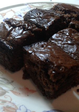 Foto resep Simple Brownies (No Mixer)