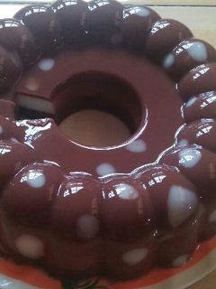 Foto resep Puding coklat polkadot 2 lapis