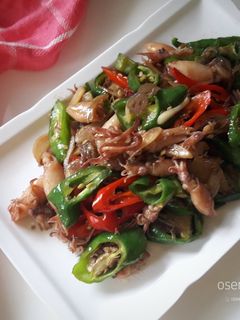 Foto resep Oseng Cumi Asin