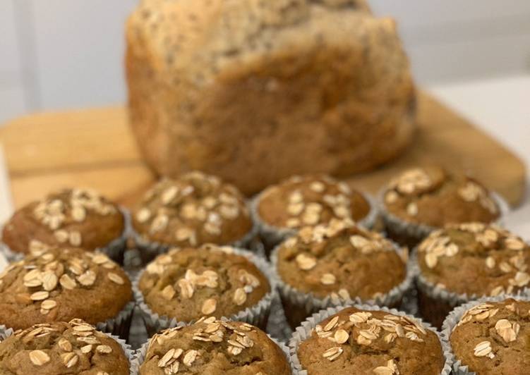 Healthy Banana Muffins