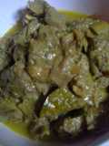 Pedesan enthog dan jantung pisang