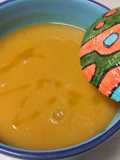 Crema fría de calabaza con jengibre en olla express