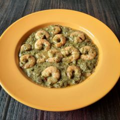Garlic Prawns in Green Masala A picture of Garlic Prawns in Green Masala.
