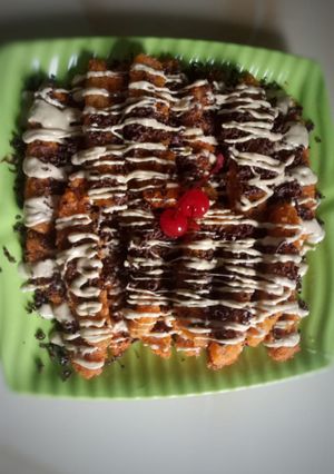 Foto resep Pisang pasir tiramisu coklat