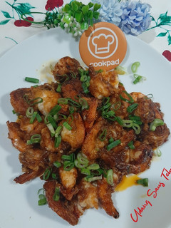 Foto resep Udang Saus Telur Asin