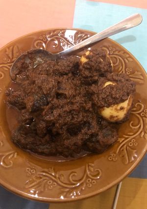 Foto resep Lapis daging & telur kecap bangau