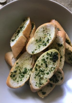 Foto resep Garlic baguette
