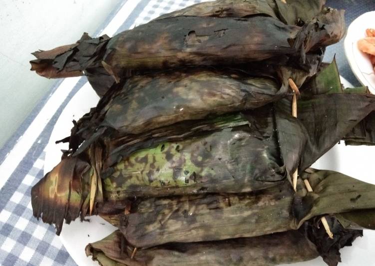 Nasi bakar simple&lezat