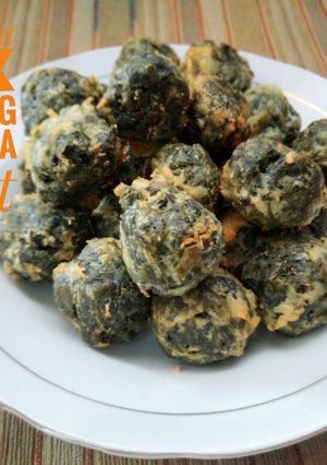 Foto resep Bola-Bola Daun Singkong