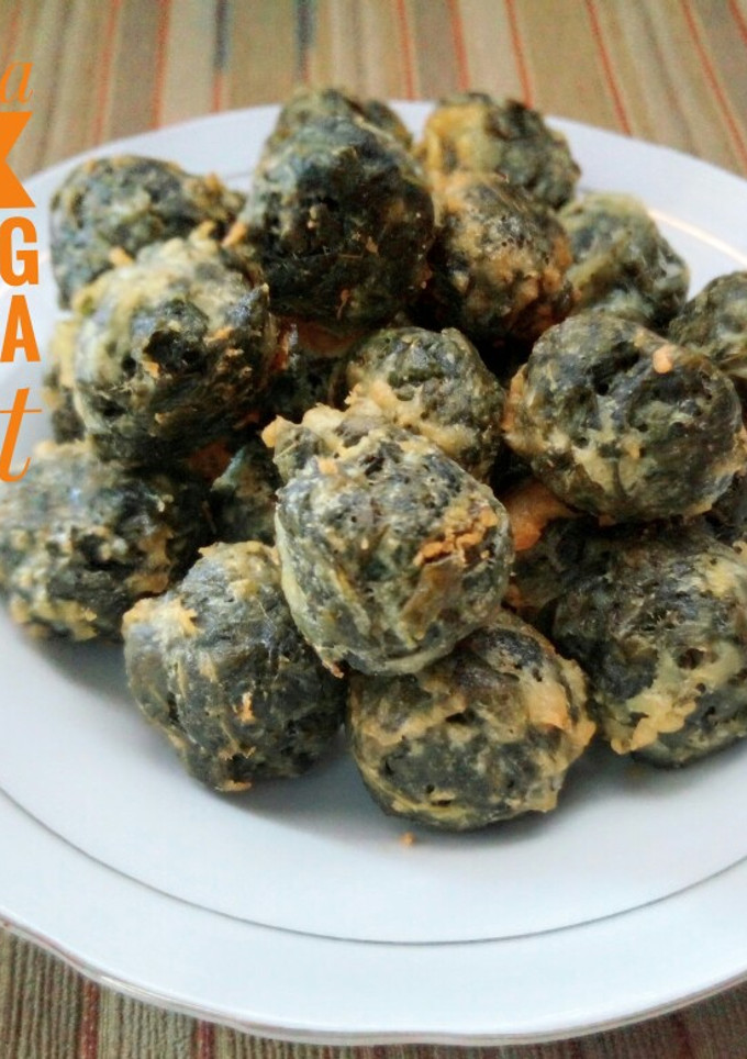 Foto resep Bola-Bola Daun Singkong