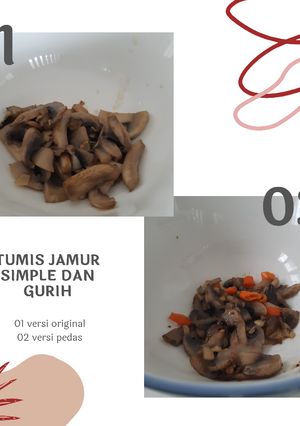 Foto resep Tumis Jamur Simple dan Gurih
