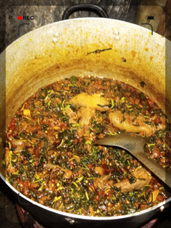 A picture of Vegetable stew(Efo.